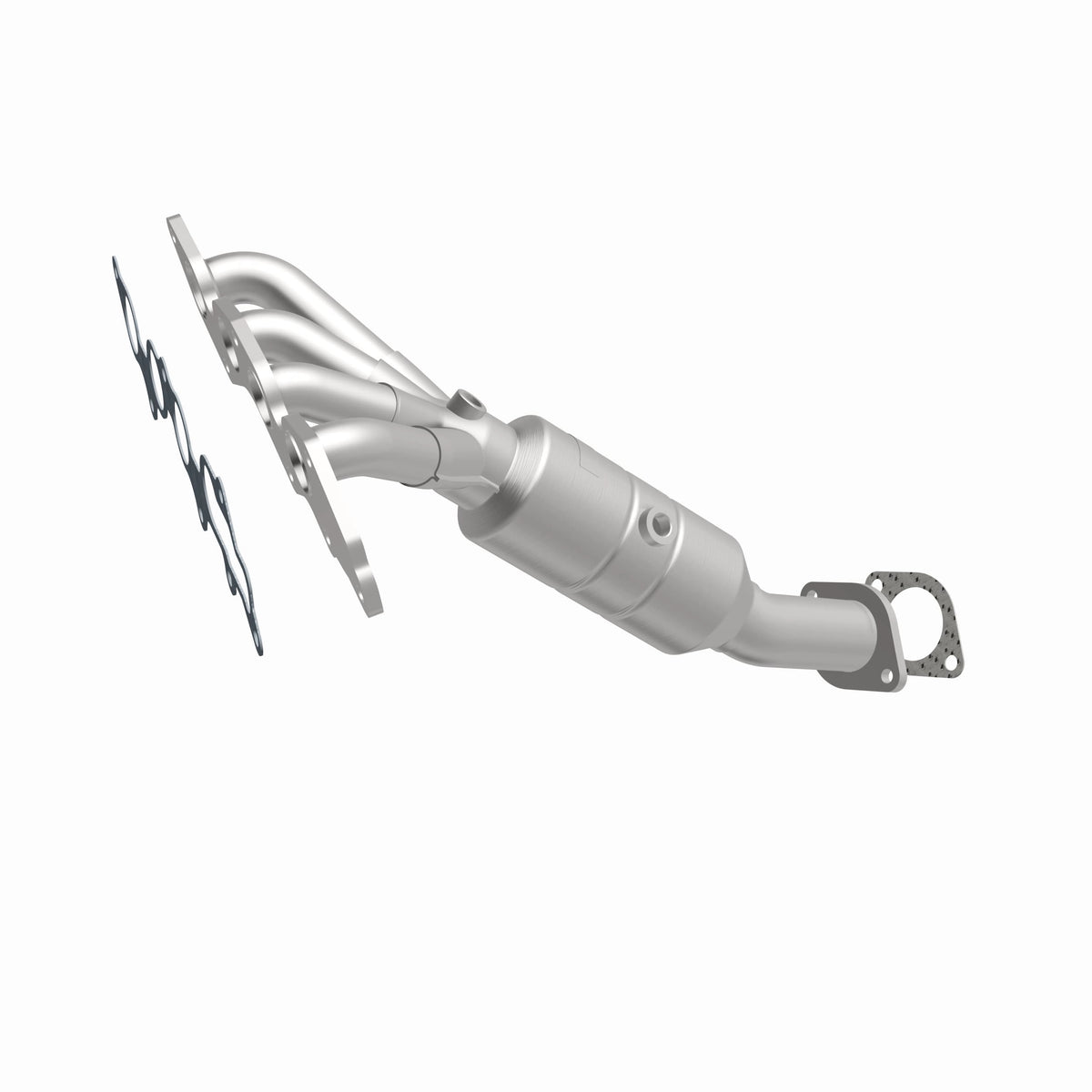 Catalytic Converter with Integrated Exhaust Manifold for HM Grade Federal / EPA Compliant Direct-Fit Manifold Catalytic