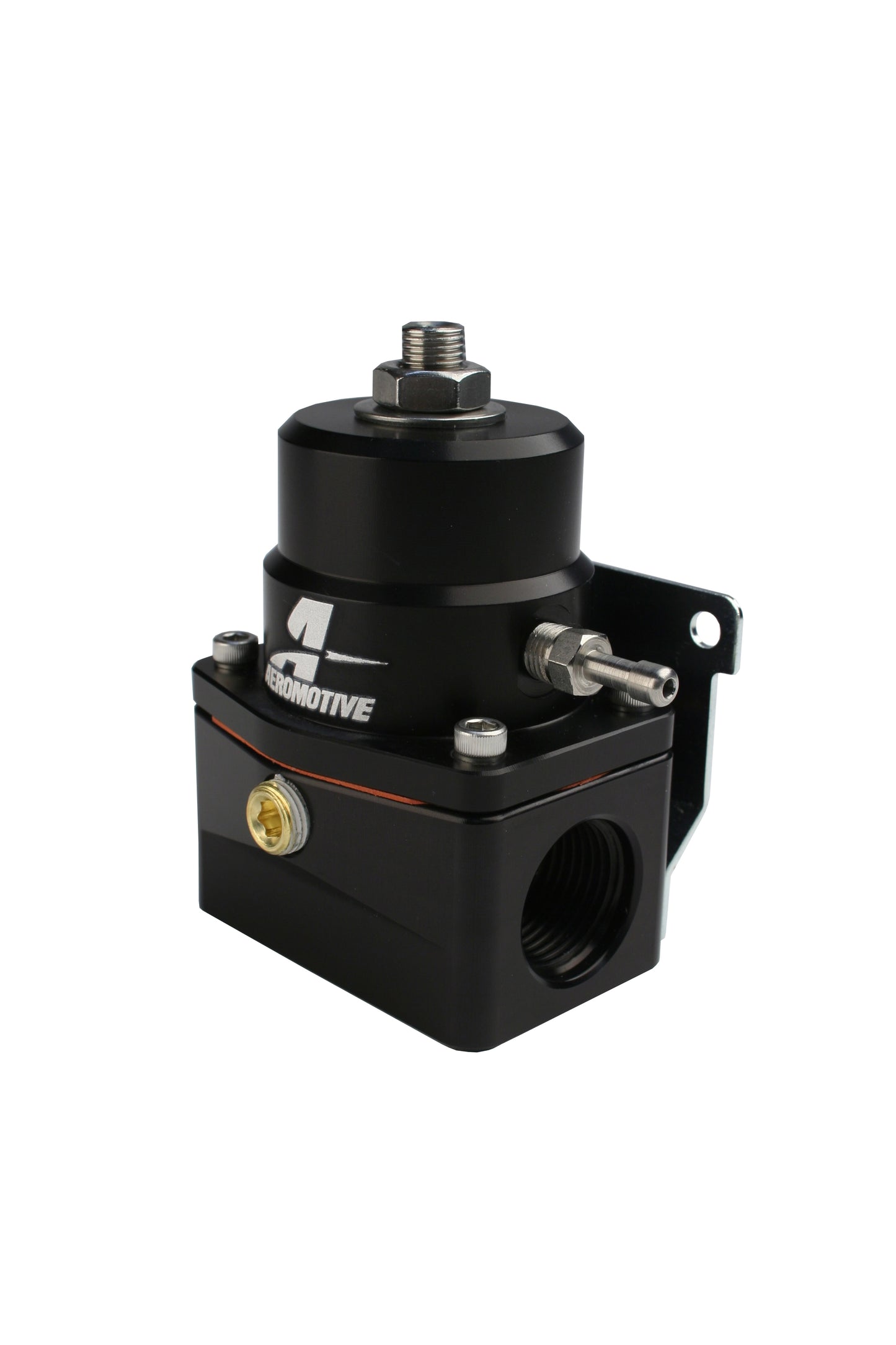 Fuel Pressure Regulator Adjustable Fuel Pressure Universal Fit Aeromotive 13114-BGPL