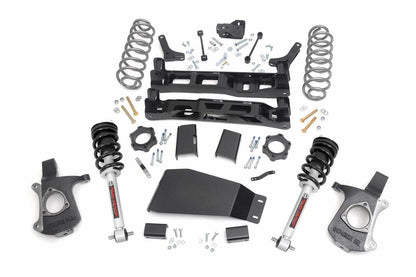 Fits Chevy/GMC SUV 1500 2WD/4WD (2007-2014) 5 Inch Lift Kit; N3 Struts; 28101