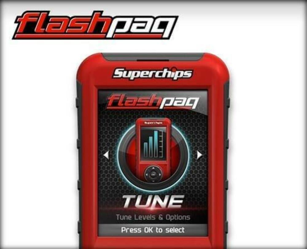 Superchips FlashPaq F5 2847 Tuner for 17-19 SILVERADO SIERRA 1500 2500 3500 GAS