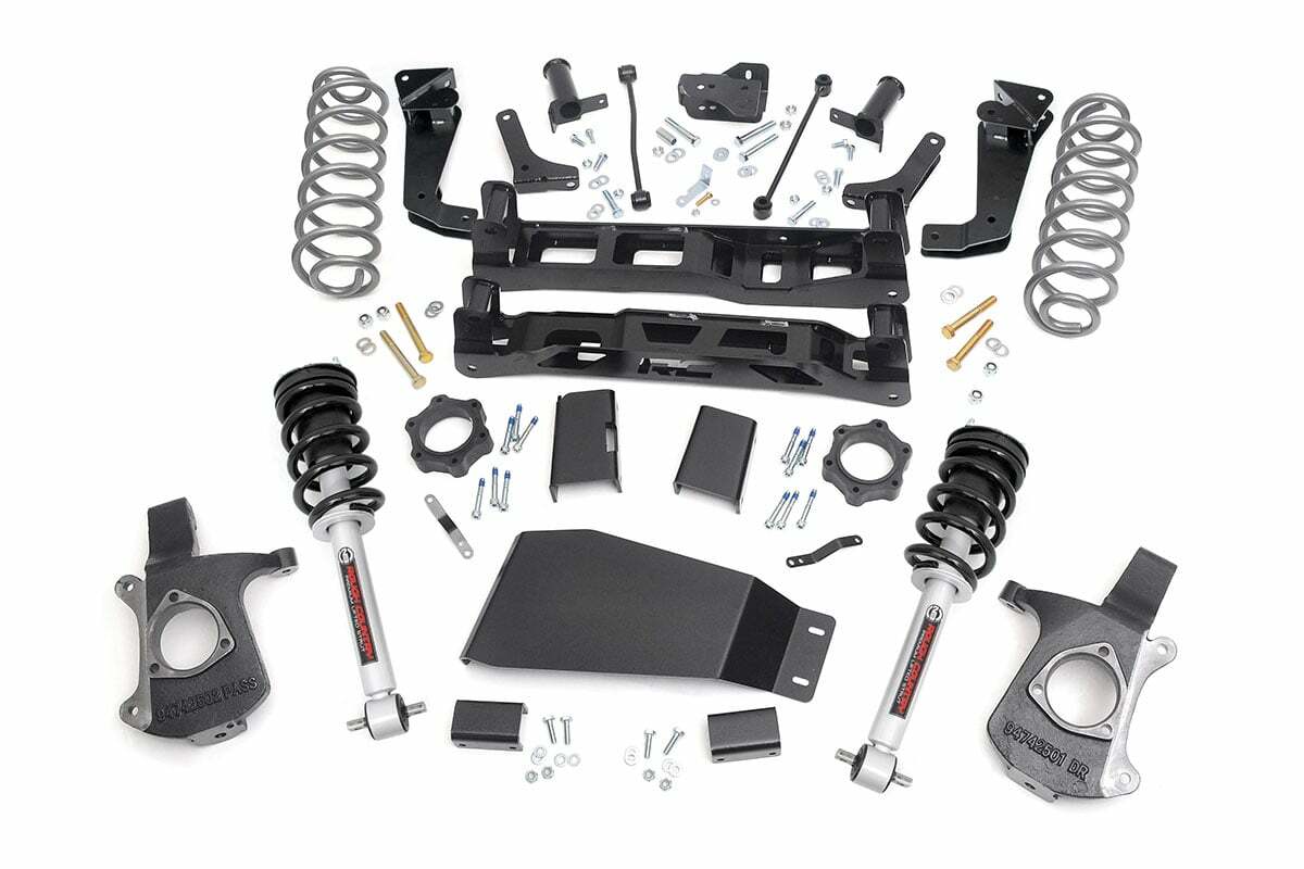 Fits Chevy/GMC Tahoe/Yukon 2&4WD (2007-2014) 7.5" Lift Kit; N3 Struts; 28601