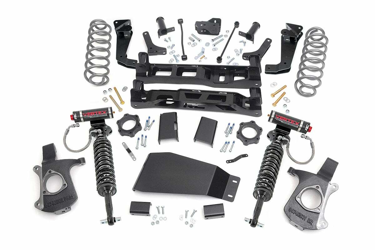 Fits Chevy/GMC SUV 1500 2&4WD (2007-2014) 7" Lift Kit; Vertex Coilovers; 28750