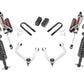Fits GMC Sierra 1500 2&4WD (19-24) 3.5" Lift Kit; Mono Leaf Rear; Vertex; 28850