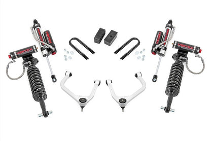 Fits GMC Sierra 1500 2&4WD (19-24) 3.5" Lift Kit; Mono Leaf Rear; Vertex; 28850