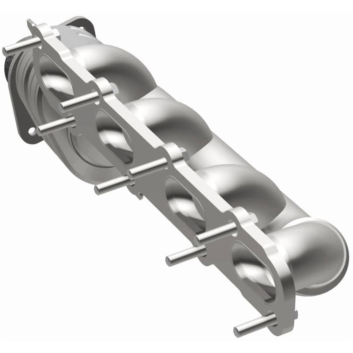 Catalytic Converter with Integrated Exhaust Manifold for HM Grade Federal / EPA Compliant Direct-Fit Manifold Catalytic