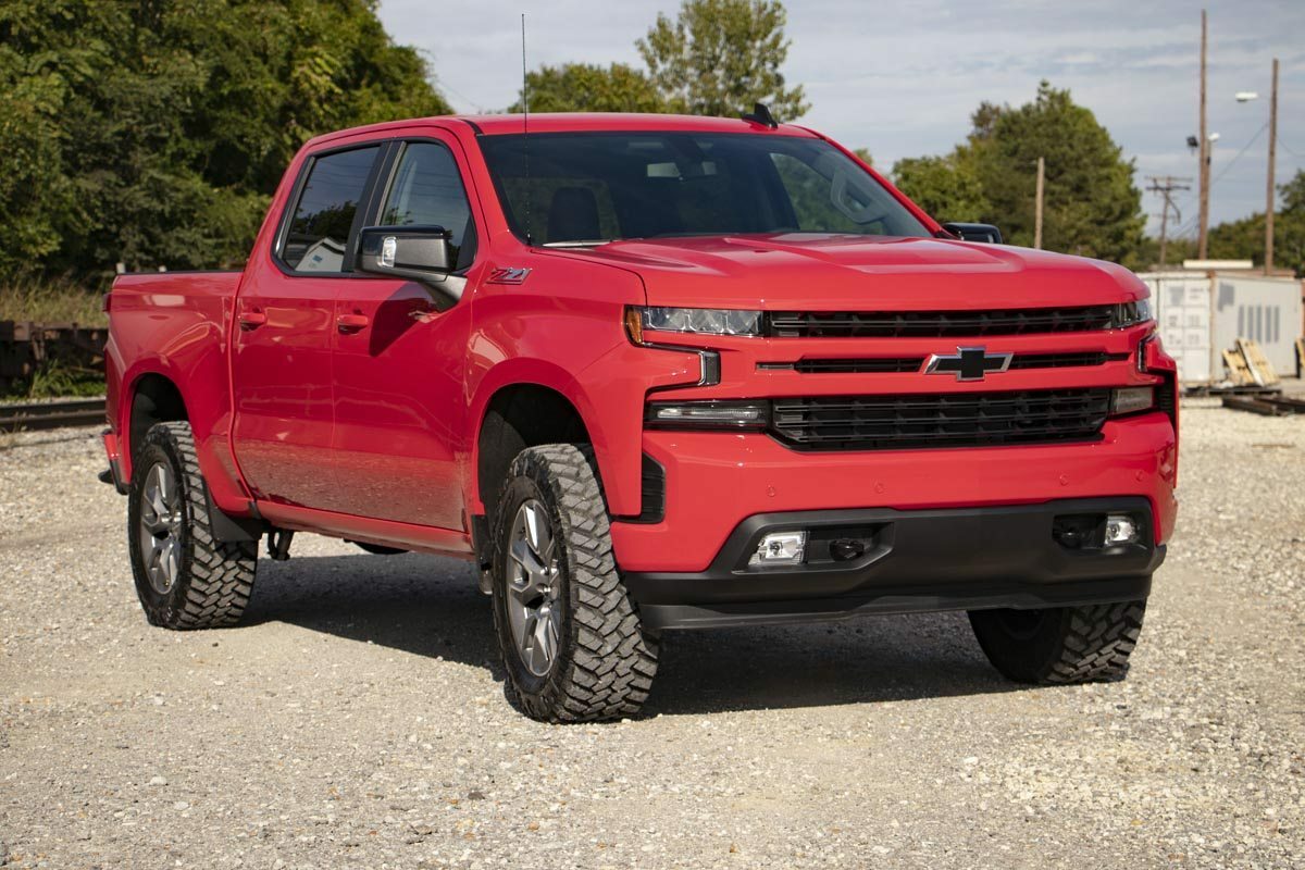 Fits Chevy Silverado 1500 2WD/4WD (2019-2024) 3.5 Inch Lift Kit; Vertex; 29550