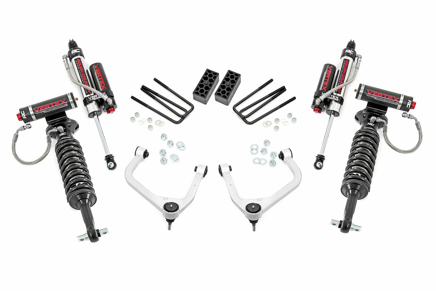 Fits Chevy Silverado 1500 2WD/4WD (2019-2024) 3.5 Inch Lift Kit; Vertex; 29550