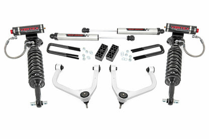 Fits Chevy Silverado 1500 2WD/4WD (2019-2024) 3.5" Lift Kit; Vertex/V2; 29557
