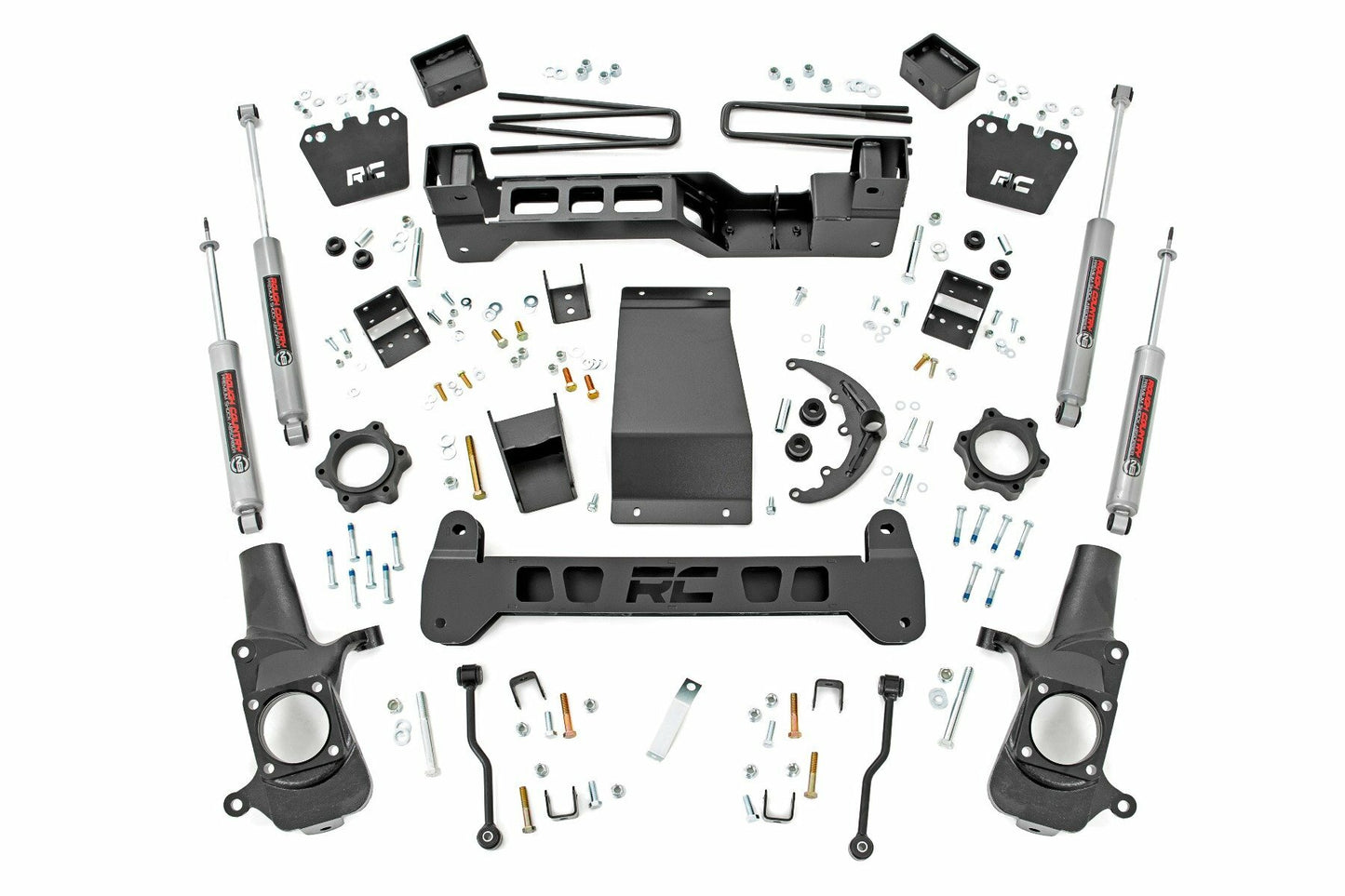 Fits Chevy Silverado & GMC Sierra 2500HD 4WD (2001-2010) 6 Inch Lift Kit; 29730A