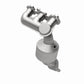 Catalytic Converter with Integrated Exhaust Manifold for HM Grade Federal / EPA Compliant Direct-Fit Manifold Catalytic