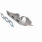 Catalytic Converter with Integrated Exhaust Manifold for HM Grade Federal / EPA Compliant Direct-Fit Manifold Catalytic