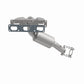 Catalytic Converter with Integrated Exhaust Manifold for HM Grade Federal / EPA Compliant Direct-Fit Manifold Catalytic