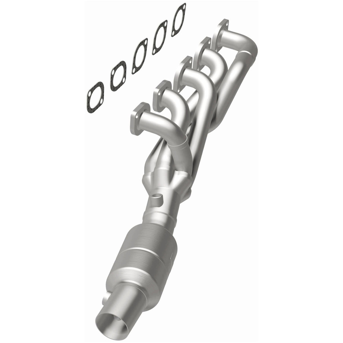 Catalytic Converter with Integrated Exhaust Manifold for HM Grade Federal / EPA Compliant Direct-Fit Manifold Catalytic