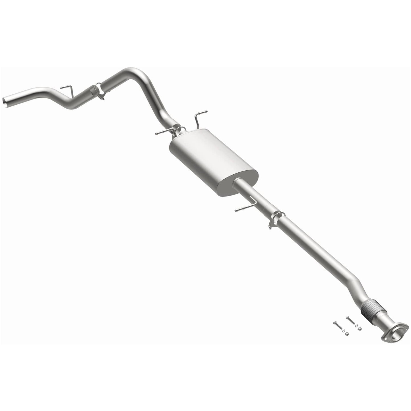 2007-2008 Chevy Silverado 1500 Direct-Fit Replacement Exhaust System 106-0464