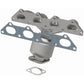 Catalytic Converter with Integrated Exhaust Manifold for HM Grade Federal / EPA Compliant Direct-Fit Manifold Catalytic