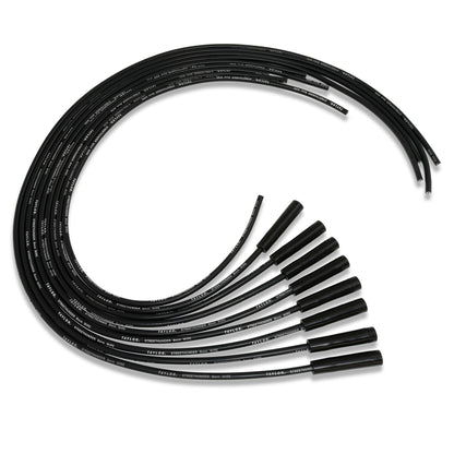 Spark Plug Wire Set Universal 8mm Silicone 180? 500 ohm/ft Street Thunder 50055