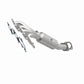 Catalytic Converter with Integrated Exhaust Manifold for HM Grade Federal / EPA Compliant Direct-Fit Manifold Catalytic