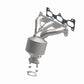 Catalytic Converter with Integrated Exhaust Manifold for HM Grade Federal / EPA Compliant Direct-Fit Manifold Catalytic