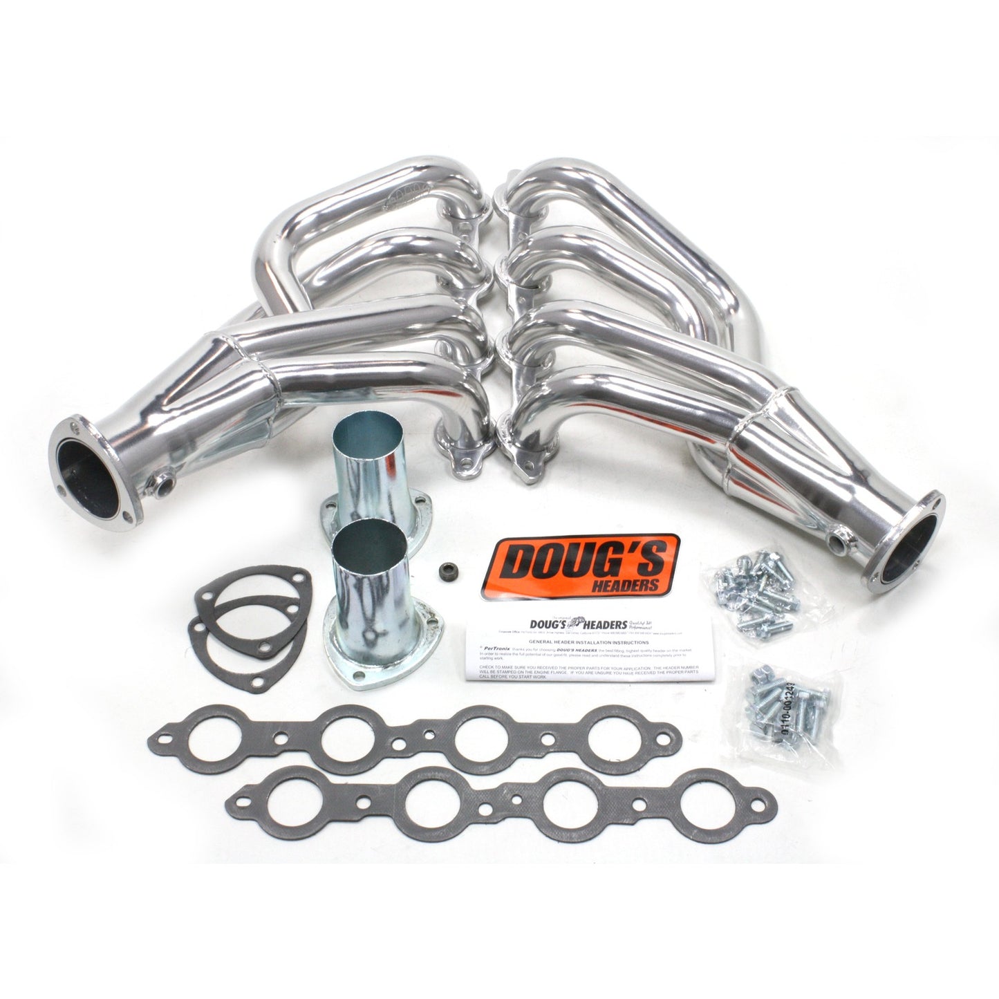 Mid-Length Headers for 55-57 Chevy 4.8-6.2L LS Engine Swap 1-7/8in Primary D311