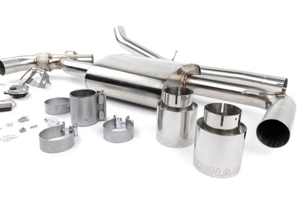 Dinan Valved Axle-Back Exhaust for 2017-2024 MINI C'man S ALL4 D660-0084