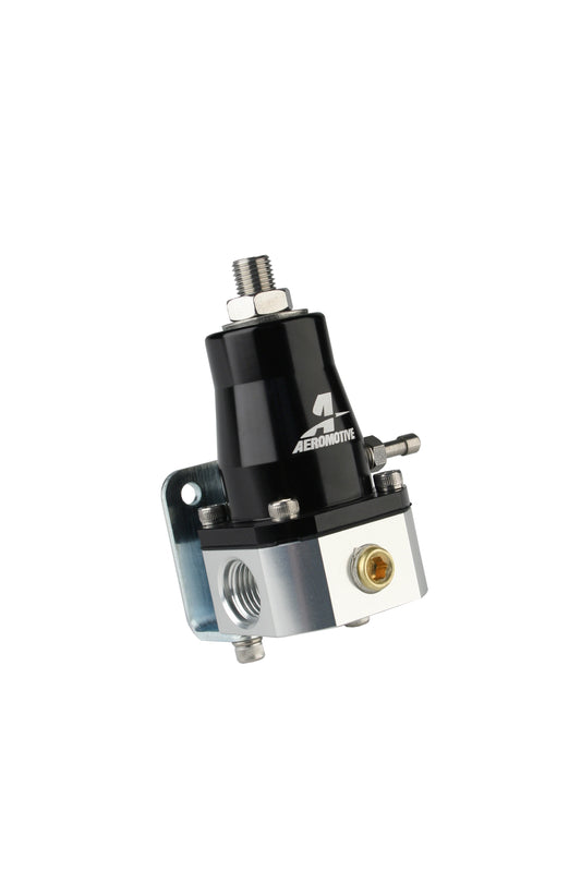 Fuel Pressure Regulator Adjustable Fuel Pressure Universal Fit Aeromotive 13130-BGPL