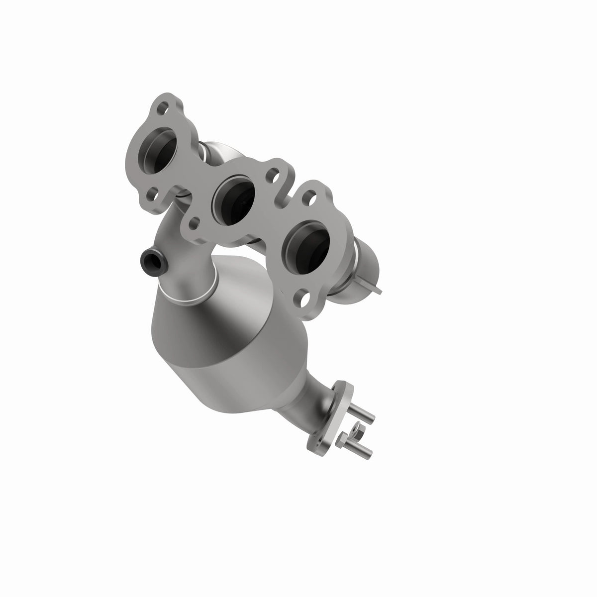Catalytic Converter with Integrated Exhaust Manifold for HM Grade Federal / EPA Compliant Direct-Fit Manifold Catalytic