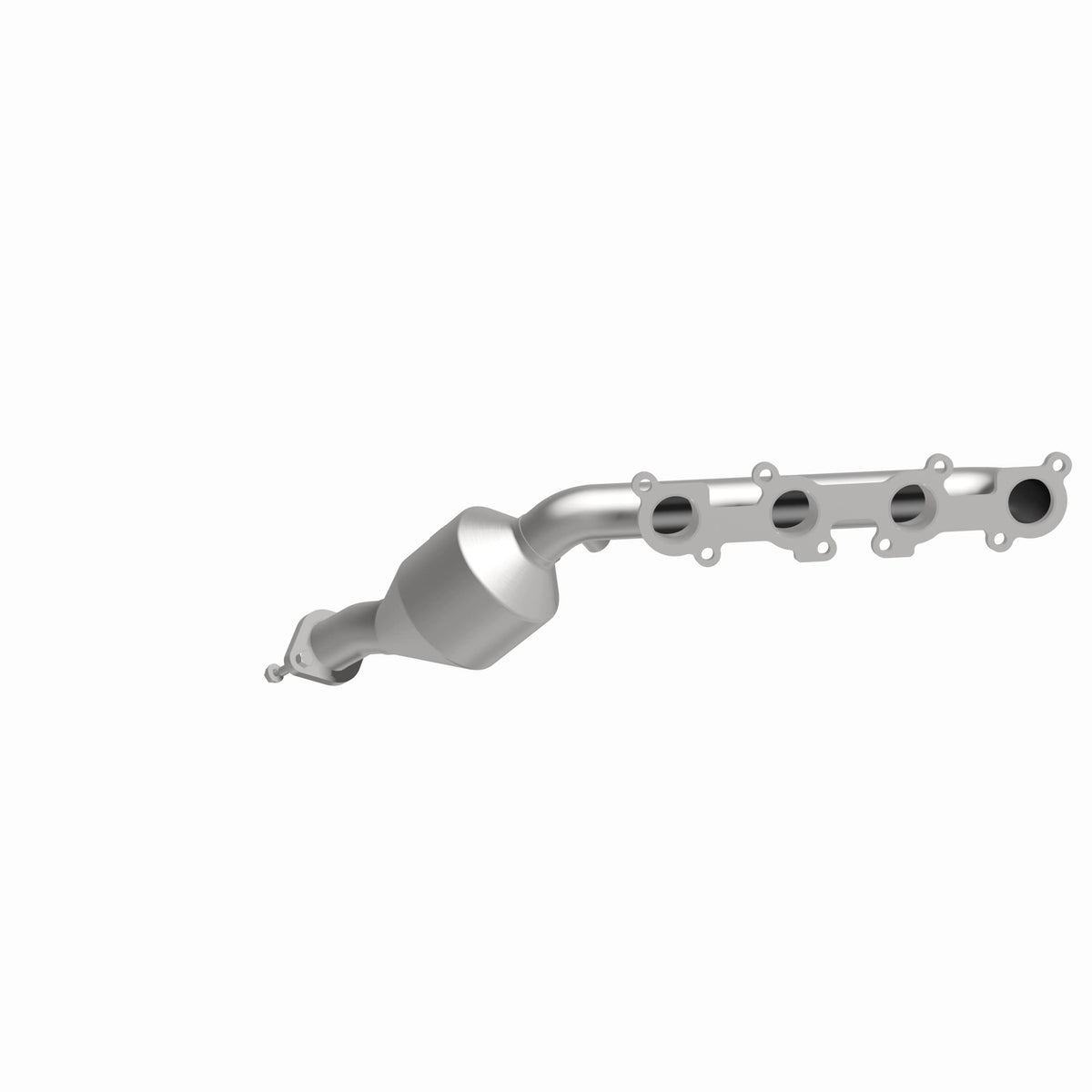 Catalytic Converter with Integrated Exhaust Manifold for HM Grade Federal / EPA Compliant Direct-Fit Manifold Catalytic