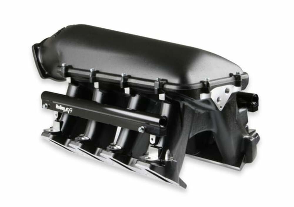 Holley Hi-Ram Intake - Black - 300-116BK