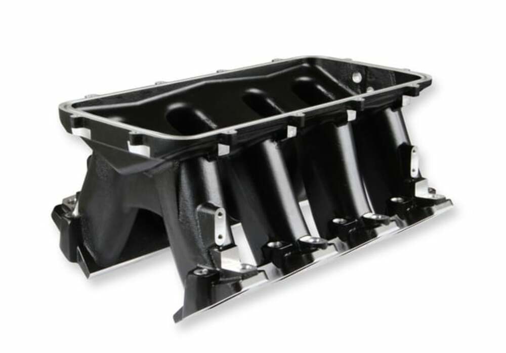 Holley Hi-Ram Intake - Black - 300-116BK
