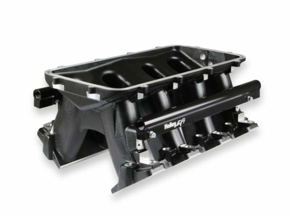 Holley Hi-Ram Intake - Black - 300-116BK