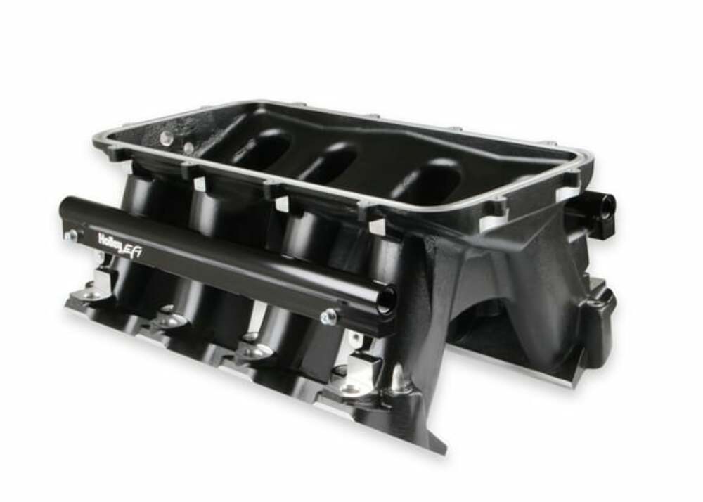 Holley Hi-Ram Intake - Black - 300-116BK