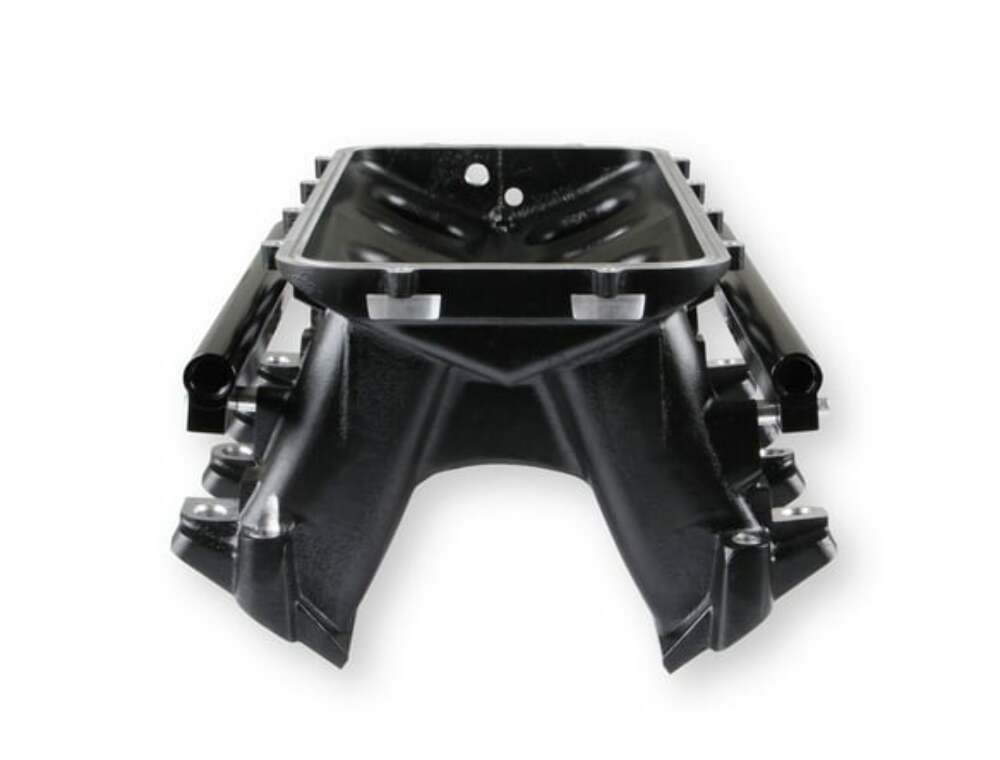 Holley Hi-Ram Intake - Black - 300-116BK