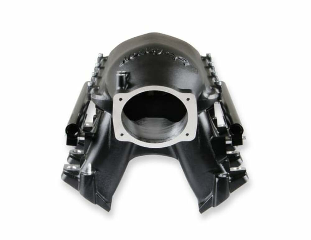 Holley Hi-Ram Intake - Black - 300-116BK