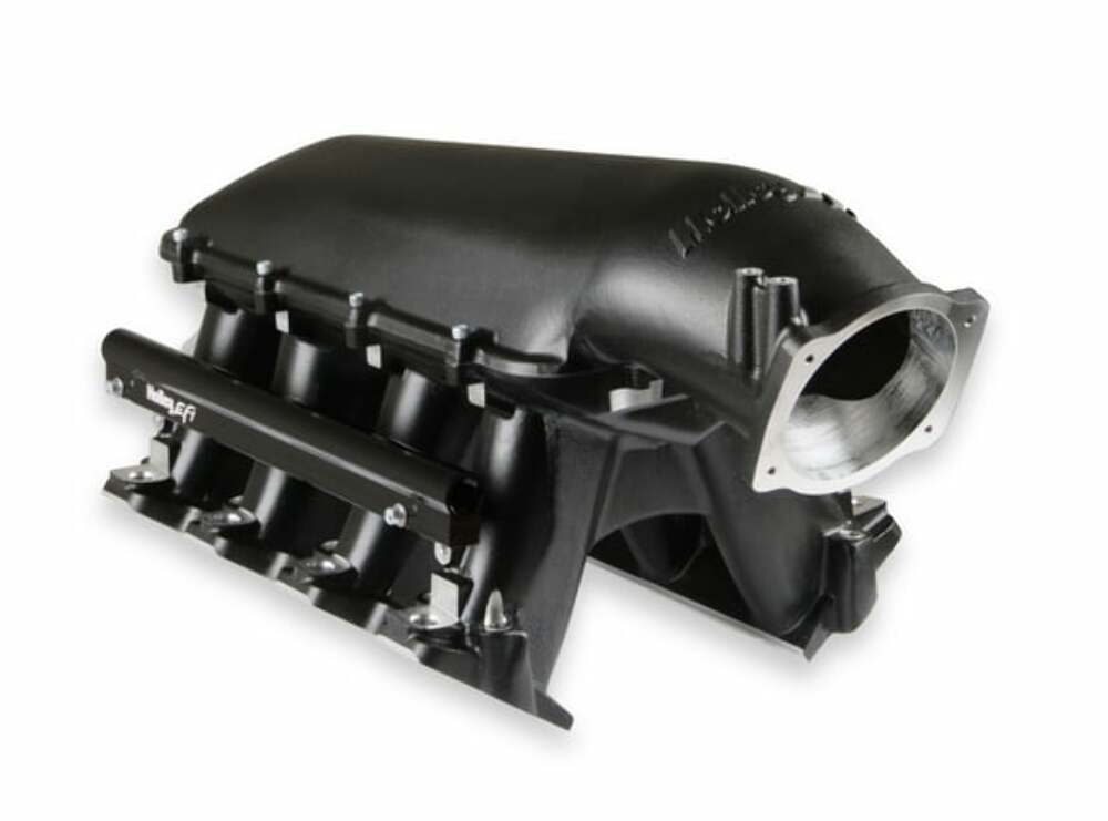 Holley Hi-Ram Intake - Black - 300-116BK