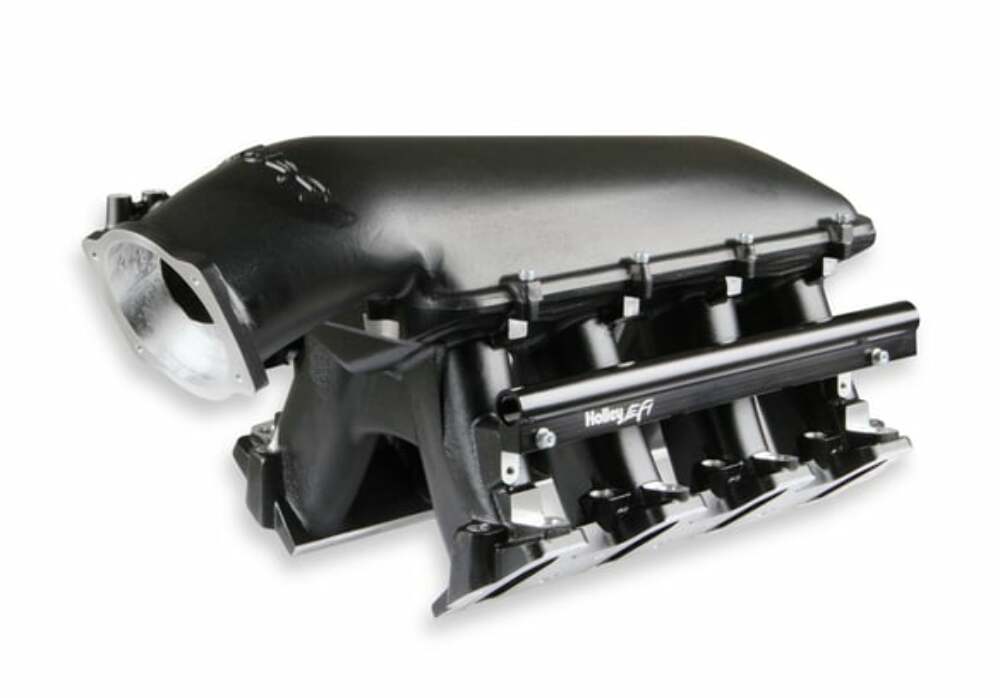Holley Hi-Ram Intake - Black - 300-116BK