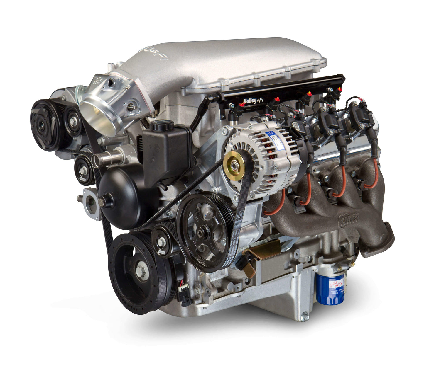 Holley Mid-Rise Intake - GM LS1/LS2/LS6 w/ 105mm Top - 300-127