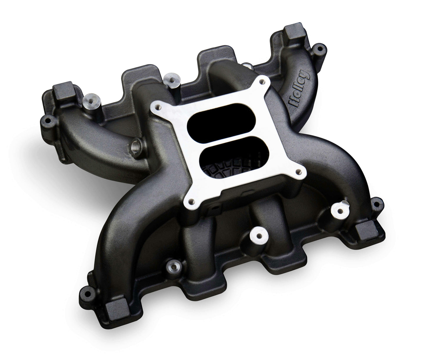 Holley Dual Plane Intake - GM LS1/LS2/LS6 - Black - 300-130BK