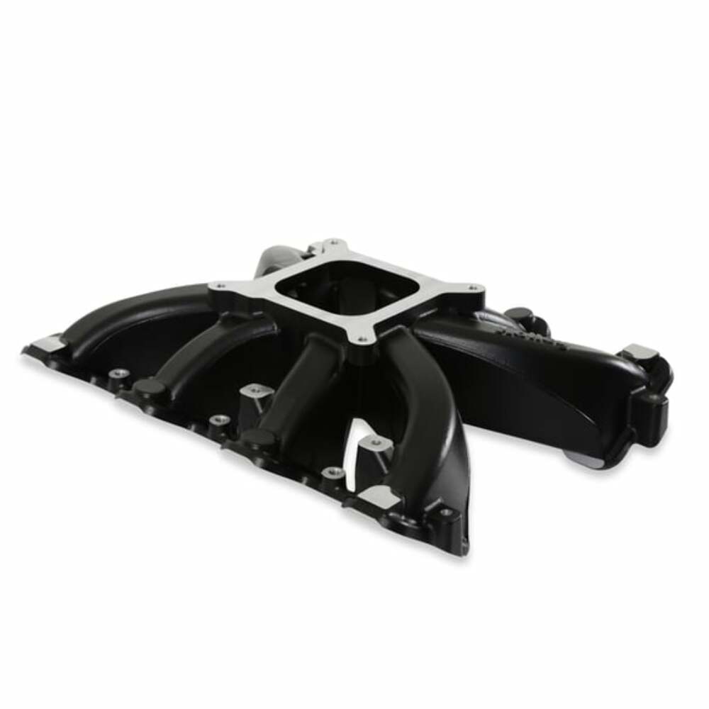Holley Single Plane Intake - GM LS1/LS2/LS6 - Black - 300-132BK