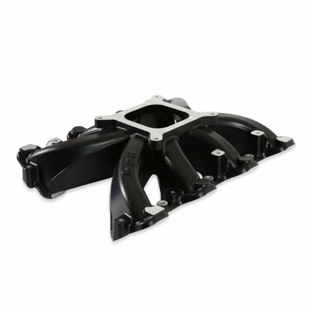 Holley Single Plane Intake - GM LS1/LS2/LS6 - Black - 300-132BK