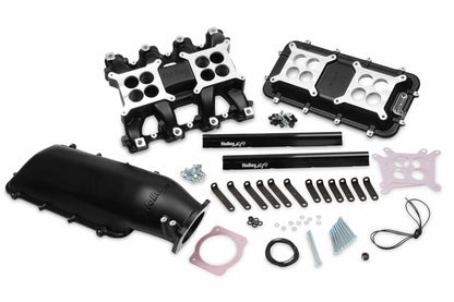 Holley Mid-Rise Intake - GM LS3/L92 w/ 92mm Top - Black - 300-135BK