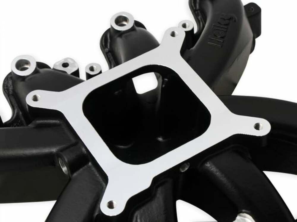 Holley Single Plane EFI Intake - GM LS3/L92 - Black - 300-136BK
