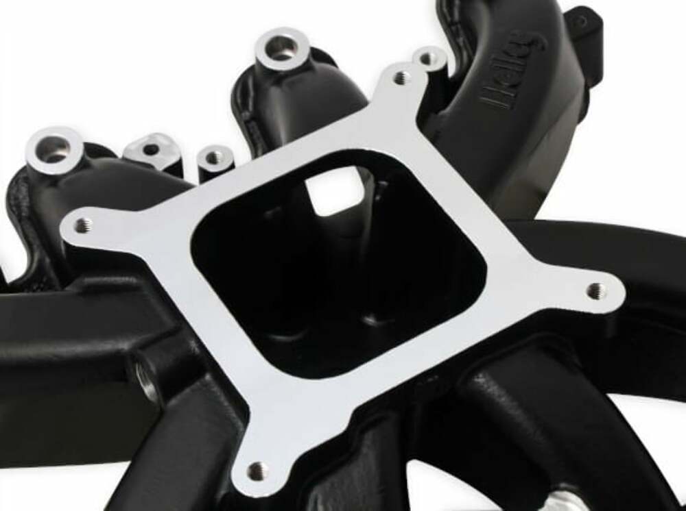 Holley Single Plane EFI Intake - GM LS3/L92 - Black - 300-136BK