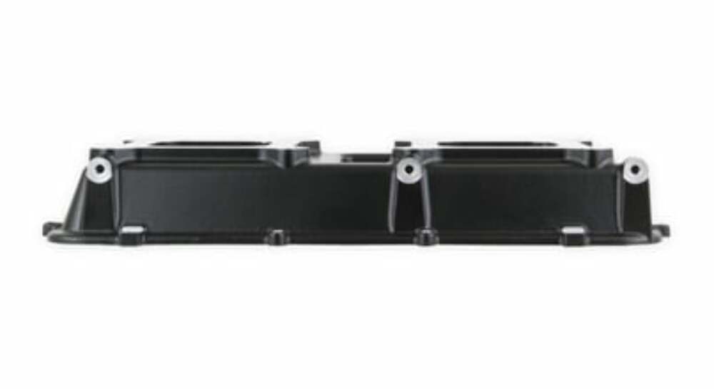 Holley Hi-Ram Intake Plenum Top Only - 2 x 4150 - Flat Black Finish 300-207BK-2