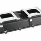 Holley Hi-Ram Intake Plenum Top Only, 2 x 4150- Black Finish - 300-207BK