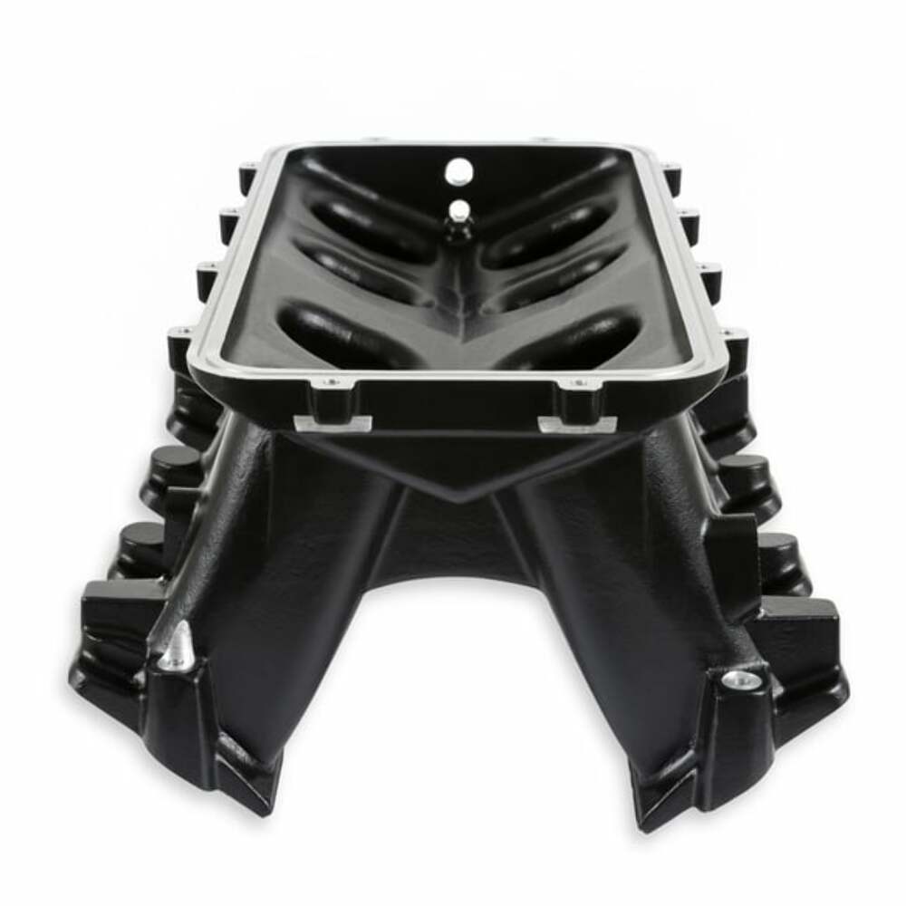 Holley Hi-Ram Lower Manifold - GM LS1/LS2/LS6-Black 300-226BK
