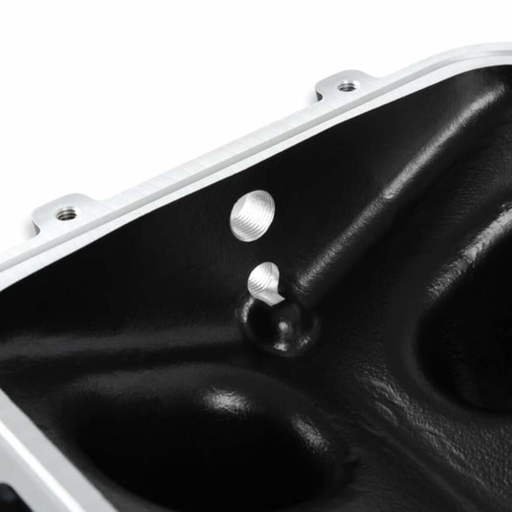 Holley Hi-Ram Lower Manifold - GM LS1/LS2/LS6-Black 300-226BK