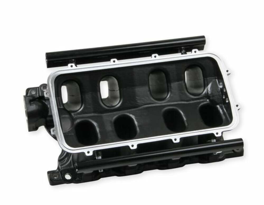 Holley Black 351W Ford Hi-Ram EFI Manifold - 300-241BK
