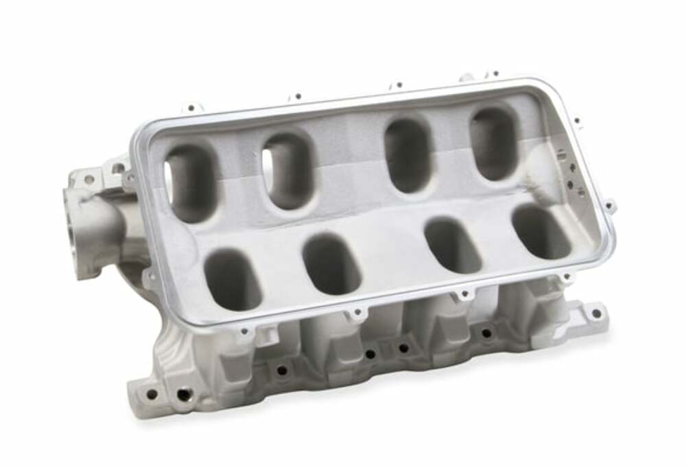 Holley 351W Ford Hi-Ram Carbureted Manifold Base - 300-243
