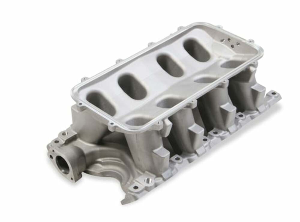 Holley 351W Ford Hi-Ram Carbureted Manifold Base - 300-243