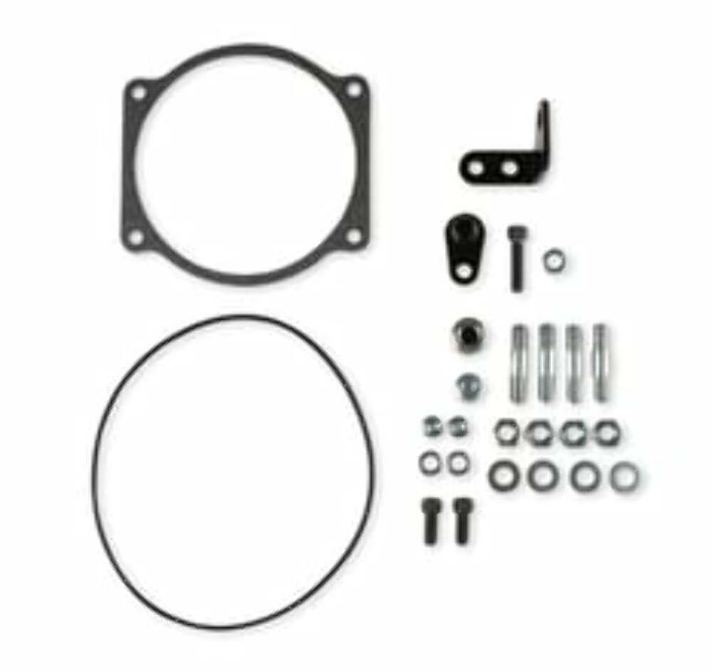 Black Cast Aluminum 4500 EFI Throttle Body Intake Elbow-Ls 300-248BK